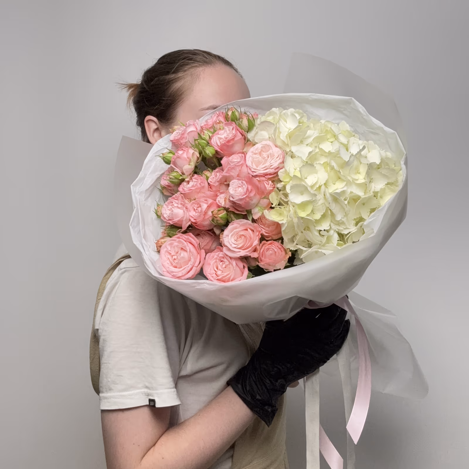 Авторский букет «Розовое облако» — THE ÁME Flowers